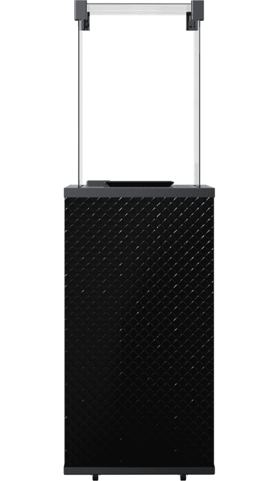 Газовый нагреватель Kratki PATIO Mini/G31/37Mbar/CZ/P, стекло, черное тиснение, с пультом управления