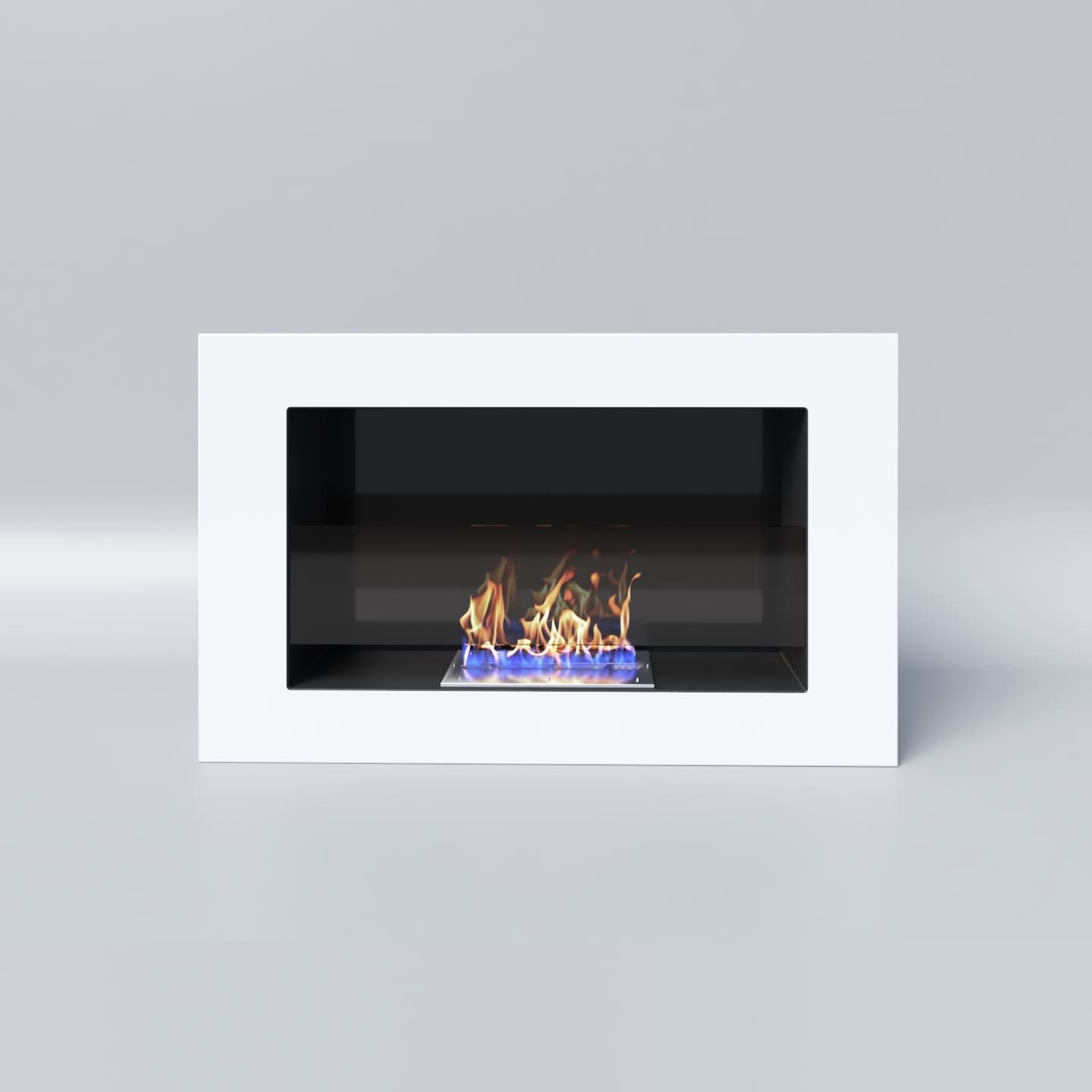 Биокамин "Русский огонь" Лайт Бланк 650N с защитным и декоративным стеклом по цене 27 200 руб.