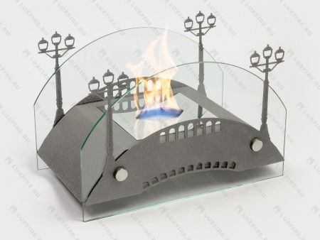 Настольный биокамин Lux Fire "Пушкинский мост" S (серебро) Настольный биокамин Lux Fire "Пушкинский мост" S (серебро) по цене 14 641 руб.