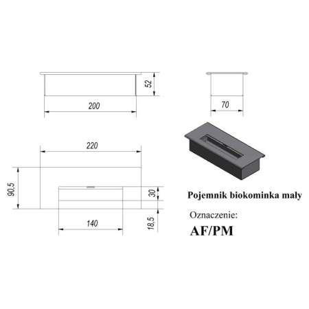 Биокамин Kratki DELTA ZEBRA (400*600) по цене &euro;189