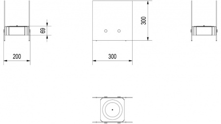 Биокамин Kratki Nest, TUV по цене €128