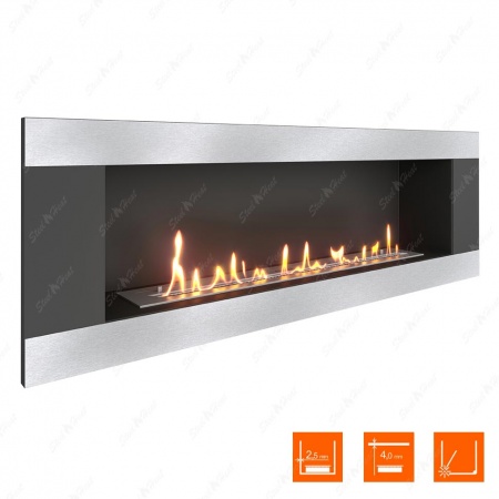 Биокамин SteelHeat LONG-H 1200 XL по цене 40 144 руб.