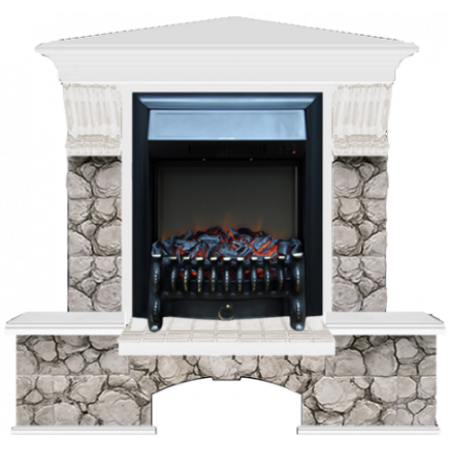 Бостон К Карелия угловой (белый)+Fobos Black