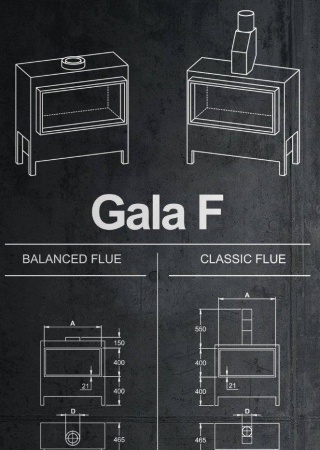 
Газовая топка Vero Design GA 2 F
